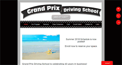 Desktop Screenshot of grandprixdrivingschool.net